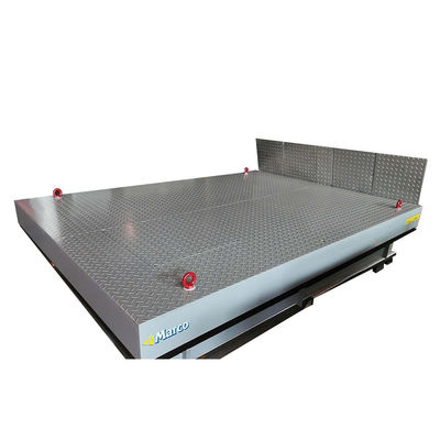 Hydraulische schaar-lifttafel voor dockbelasting Aanpassing en optioneel hefmechanisme