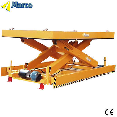 CE-goedgekeurde lifttafel met een enkele schaar voor het laden en lossen van vaste goederen