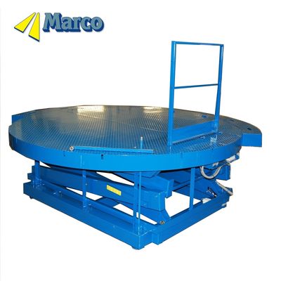 Verslaafd hydraulisch schaar-liftplatform met 3000 kg capaciteit en 2300 mm liftstrok