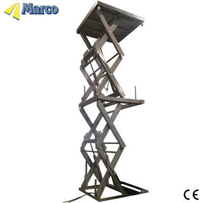 Hydraulisch aangedreven Marco midden frame schaar hoge lift tafel voor veelzijdige toepassingen